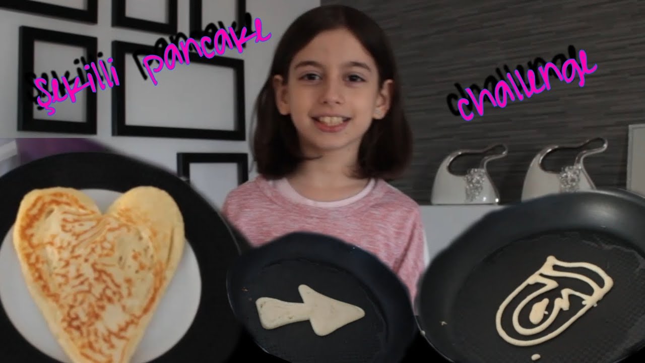 PİŞİR PİŞİREBİLİRSEN CHALLENGE#1 (şekilli pancake)