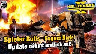 Dieses Update räumt endlich auf! Spieler Buffs, Gegner Nerfs, Kampagnen und mehr! | Helldivers 2