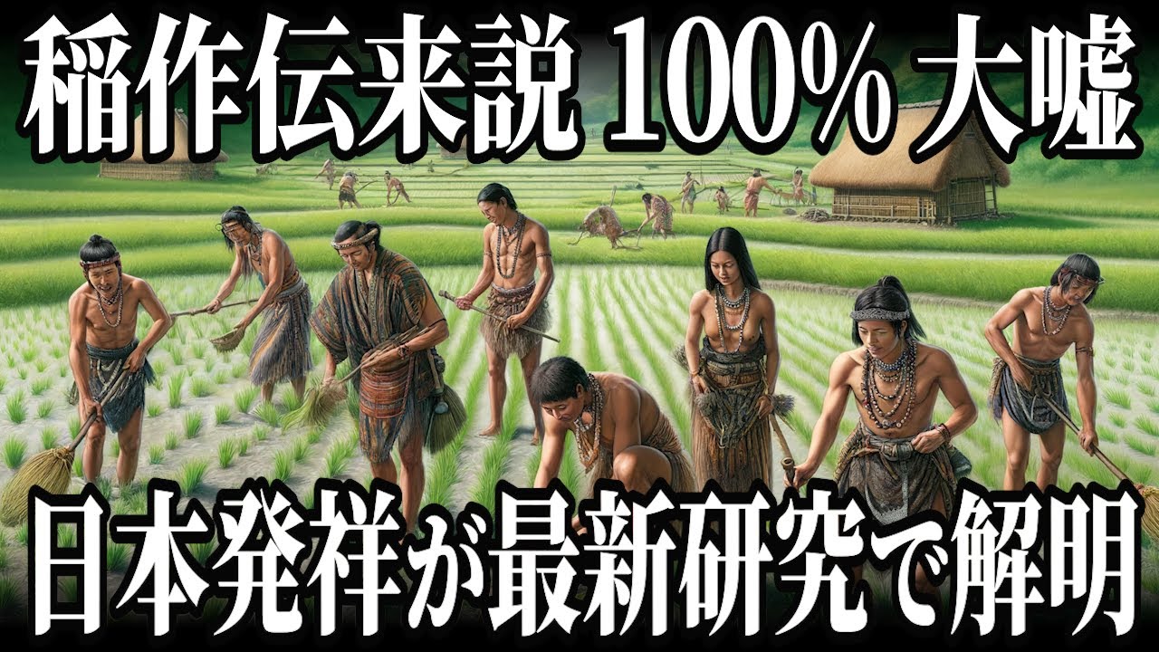 【9割の人が知らない新常識】稲作は〇〇時代に始まっていた！最新研究の凄過ぎる実態【ゆっくり解説】