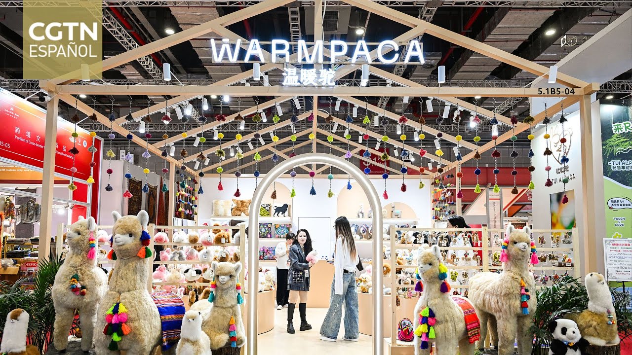 Warmpaca, símbolo del vínculo cálido entre Perú y China en la CIIE