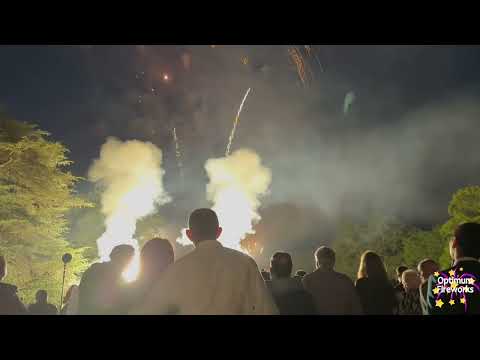 Optimum Fireworks - Grantley Hall Wedding Pyromusical
