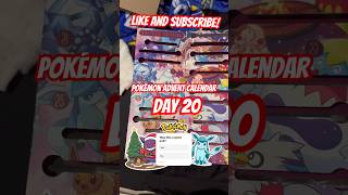 Pokémon TCG Advent Calendar 2025! Day 20! #pokemon #pokemoncards #pokemonchannel #tcg #shorts #like