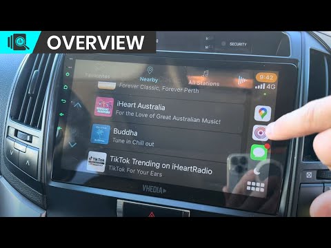 Using Radio App AM FM DAB on CarPlay & Android Auto - Vhedia Head Unit