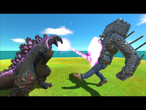 Shin Godzilla VS Skibiti TitanTvman