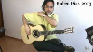 Tips: Switching Posture to play Scales Longer / Andalusian Guitar Lessons/ Ruben Diaz e-zine