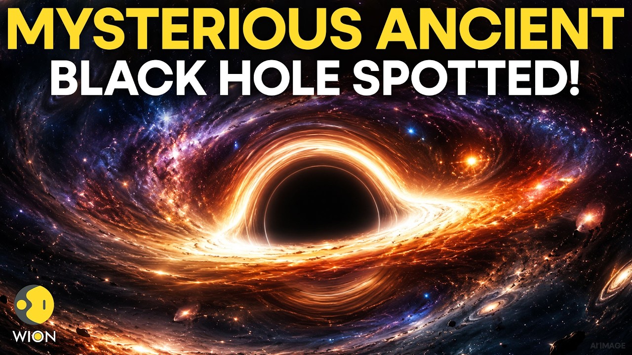 Mysterious Ancient Black Hole Spotted: Little Red Dots Mystery May Be Solved! | WION Originals
