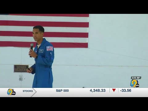 NASA astronaut awarded key to City of Cedar Falls