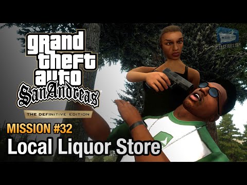 GTA San Andreas Definitive Edition - Mission #32 - First Base & Local Liquor Store