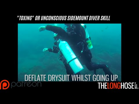 "TOXING" or UNCONSCIOUS SIDEMOUNT DIVER SKILL PRACTICE