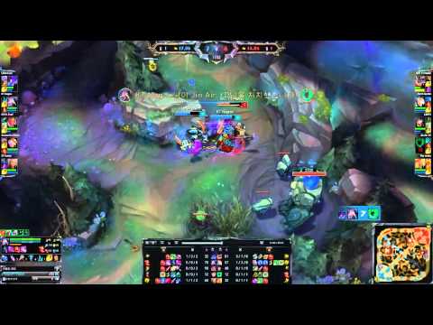 KT Nagne   Kassadin vs Ahri   HUYA GorillA, KR LOL SoloQ Highlights