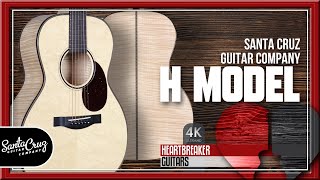 Video thumbnail for Santa Cruz Guitar Co - H Model | 4K Video by Heartbreaker Guitars