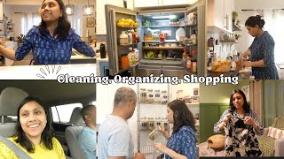 Productive Day - Cleaning, Organizing - Kitchen & Fridge (New Organizers) - Shopping in Mall