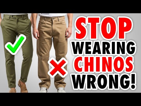 Over 40? Here’s How to Wear CHINOS Like a True Gentleman