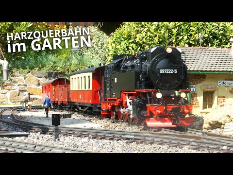 Harzquerbahn im Garten - Gartenbahn
