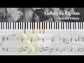 Lullaby In Rhythm - Mary Lou Williams | Piano Sheet Music