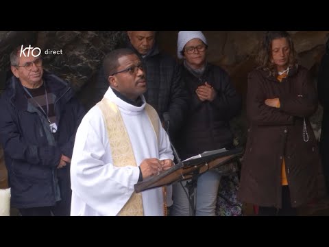 Chapelet du 28 novembre 2022 à Lourdes