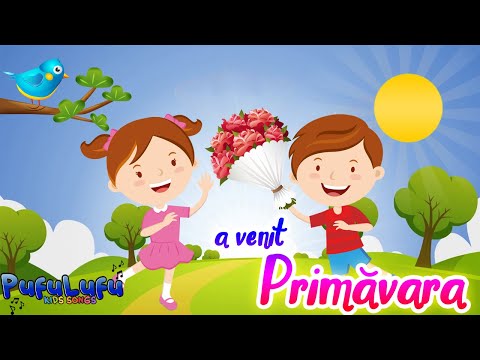 Vine, vine primăvara - Cântece de primăvară pentru copii | PufuLufu | 1 Martie