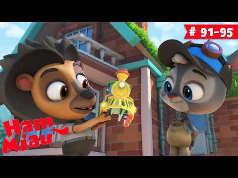 Desene animate 🐶 Ham Miau 🐱 ep. 91-95 | HeyKids