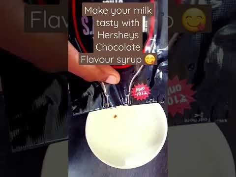 Hersheys Chocolate Syrup #shorts #short #kids #chocolate #reels #hersheychocolate #kids