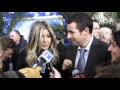 Jennifer Aniston Adam Sandler In Awe Of Brad Blanks Just Go With It Premiere NYC