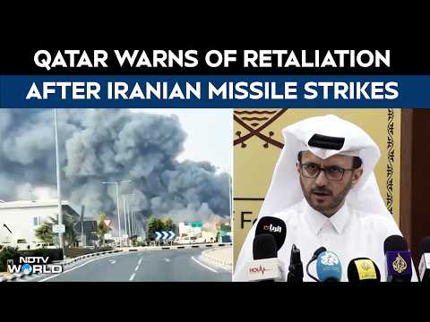 Iran Attacks Qatar | Iran Fires Ballistic Missiles at Qatar; Doha Says 'Red Lines Crossed'
