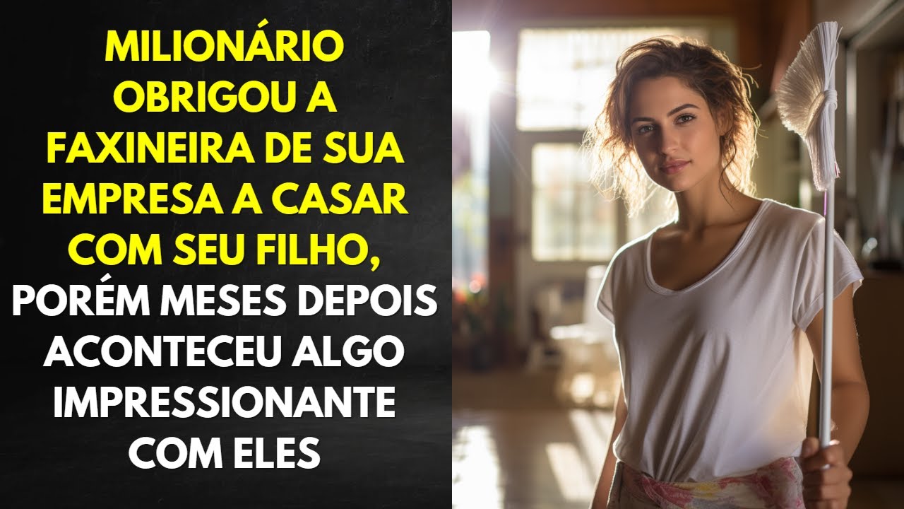 Milionário Obrigou a Faxineira de Sua Empresa a Casar Com Seu Filho, Porém Meses Depois...