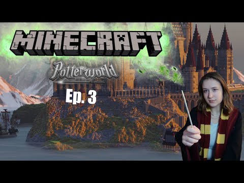 EPIC MINECRAFT HUNT: Find the Feather in Potterworld!