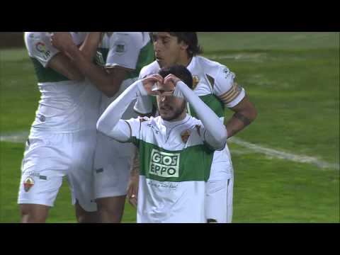 Jugadón de Jonathas y gol de Víctor Rodríguez (1-0) en el Elche CF - UD Almería