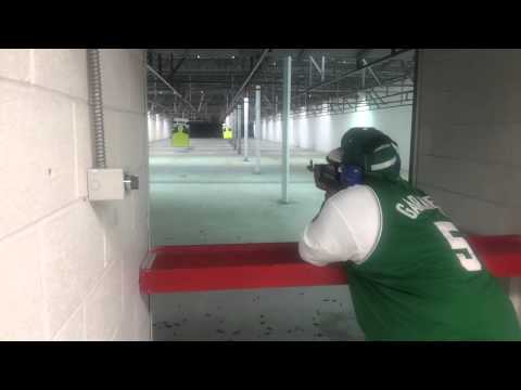 Justin shaw sr... shooting the Ak47 at gun range