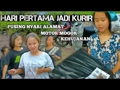 Hari pertama jadi kurir, suka duka jadi kurir baru #kurirkampung #ninjaexpress