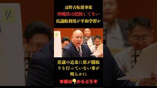 【沖縄県議会】島袋議員が辺野古転覆事故追及#辺野古 #事故  #政治