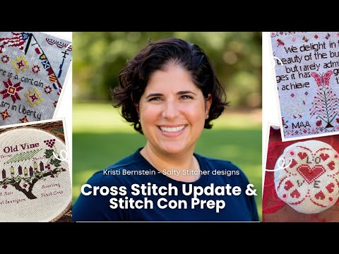 May Cross Stitch Updates & StitchCon Prep – Salty Stitcher Designs