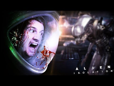 HE'S RIGHT BEHIND ME.. ISN'T HE? || Alien Isolation (Part 7)