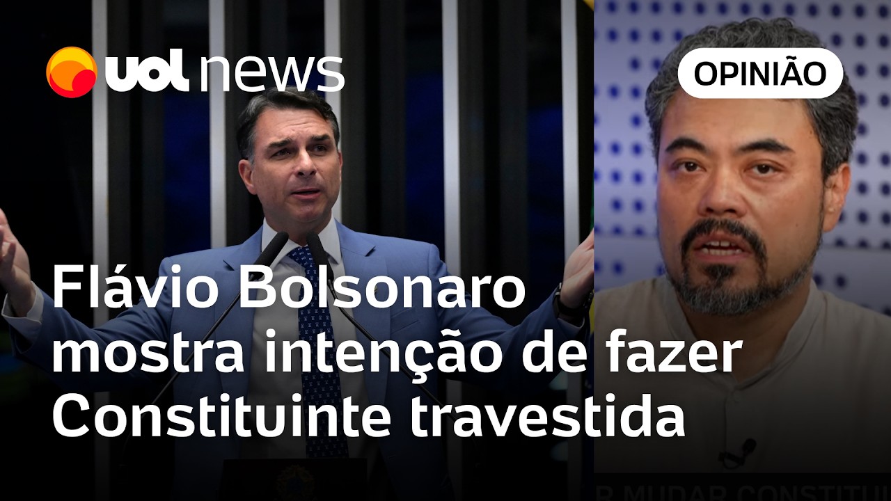  Flávio Bolsonaro mostra intenção de fazer Constituinte travestida | Sakamoto