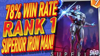 78% Win Rate & Rank 1! Dominate Marvel Snap with this SUPERIOR Deck!