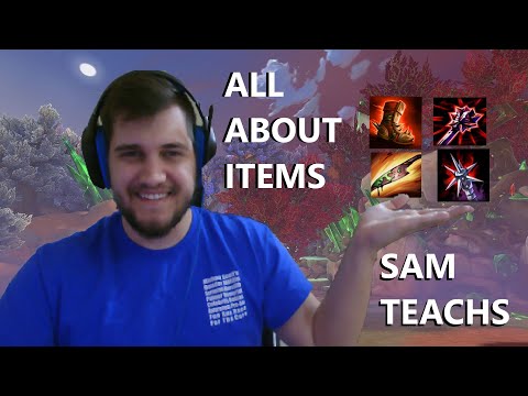 SAM TEACHES VIEWERS HOW TO WIN DUELS (Episode 1) - ALL ABOUT ITEMS - SMITE