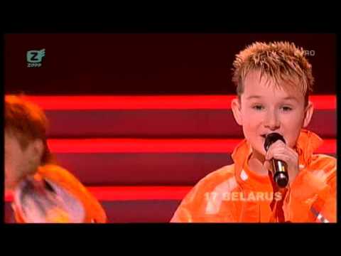 Junior Eurovision 2007: Alexey Zhigalkovich - S Druz'yami (Belarus)