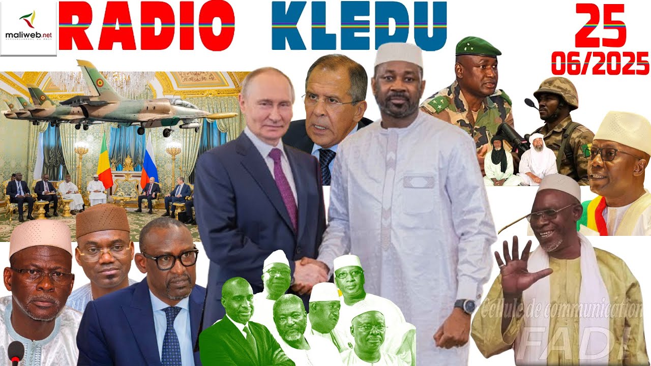 La Revue de Presse de la RADIO KLEDU du 25 Juin 2025