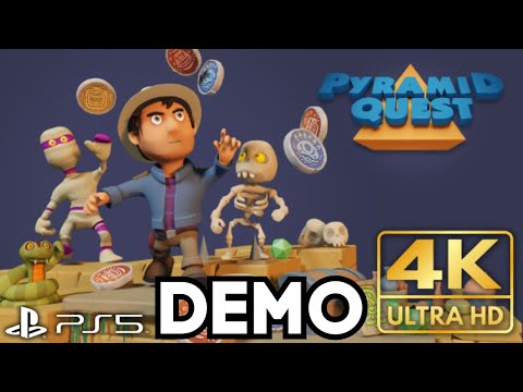 Pyramid Quest FULL Demo Gameplay | PS5 PS4 | 4K HDR (No Commentary Gaming)