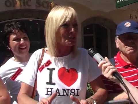 Hansi Hinterseer Stadteinmarsch Kitzbühel