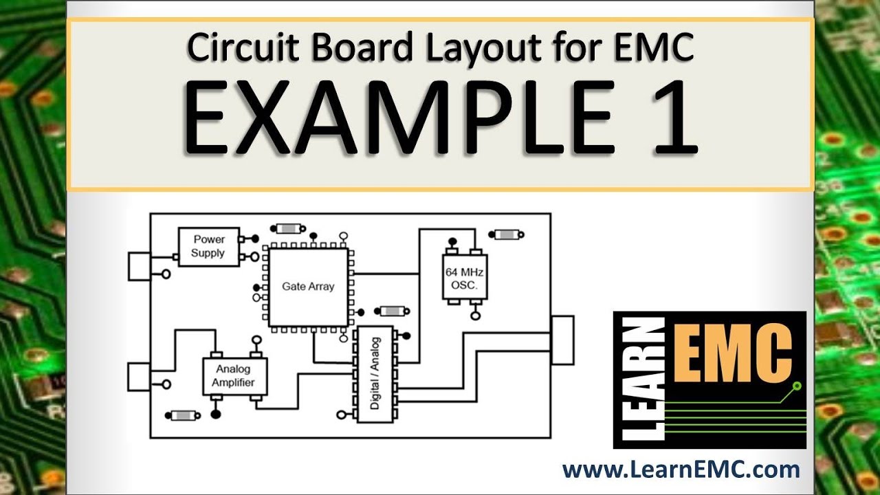 Circuit Board Layout for EMC: Example 1