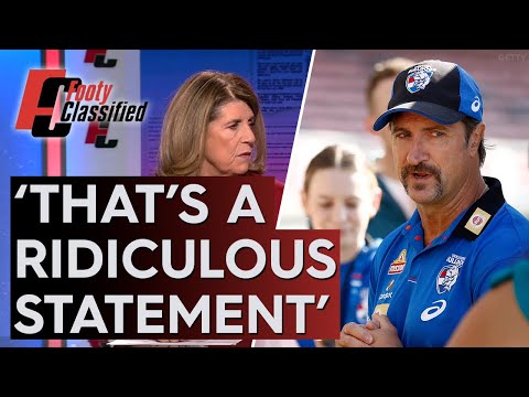 Luke Beveridge speaks to the media for first time since outburst - Footy Classified | Footy on Nine
