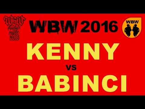 Kenny 🆚 Babinci 🎤 WBW 2016 Łódź (freestyle rap battle)