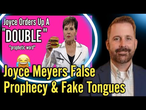 Joyce Meyer's "Prophecy" of the DOUBLE DOUBLE - Fake Tongues / Healing / Double Prosperity