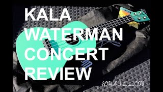 Video thumbnail for Got A Ukulele Reviews - Kala Waterman Concert by GotAUkulele
