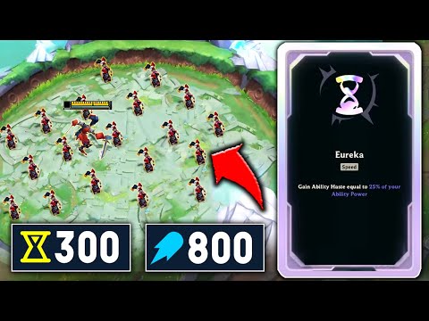 What happens when Shaco gets 300 Ability Haste and 800 AP in 2v2 Arena Mode