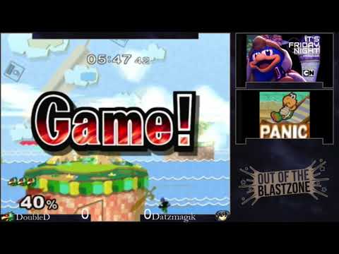 Out of the Blastzone #8: Double D (Falco) vs DatzMagik (Marth)