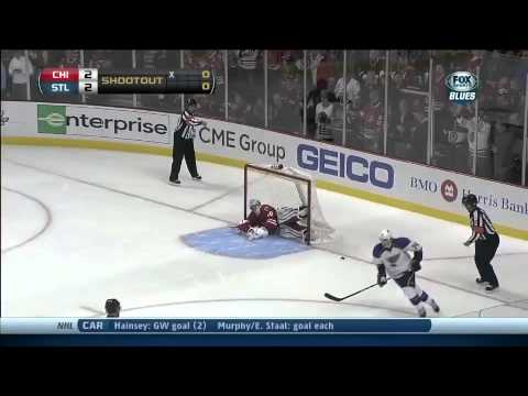T.J. Oshie's Shootout Winner - October 17th, 2013