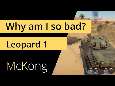 War Thunder rank V Germany - How to play the leopard 1 in realistic tank battles