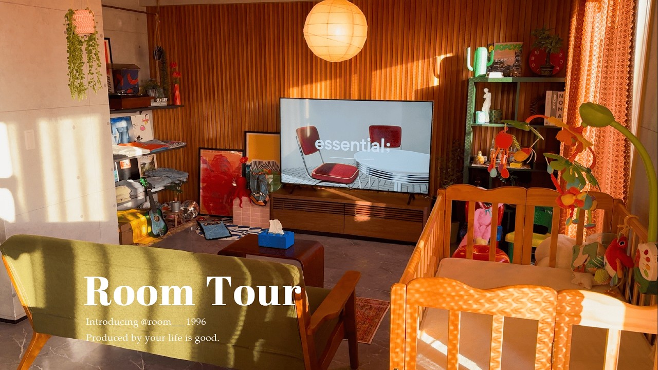 【ルームツアー】カラフル×古着屋風インテリアのお部屋づくり｜和室を変えたらこうなった！遊び心あるインテリアのお家｜3LDK | Room tour